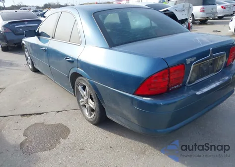 2002 Lincoln Ls V8 Auto z USA, uszkodzony, nr VIN 1LNHM87A92Y680159
